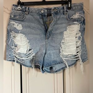 American eagle curvy mom short size 14